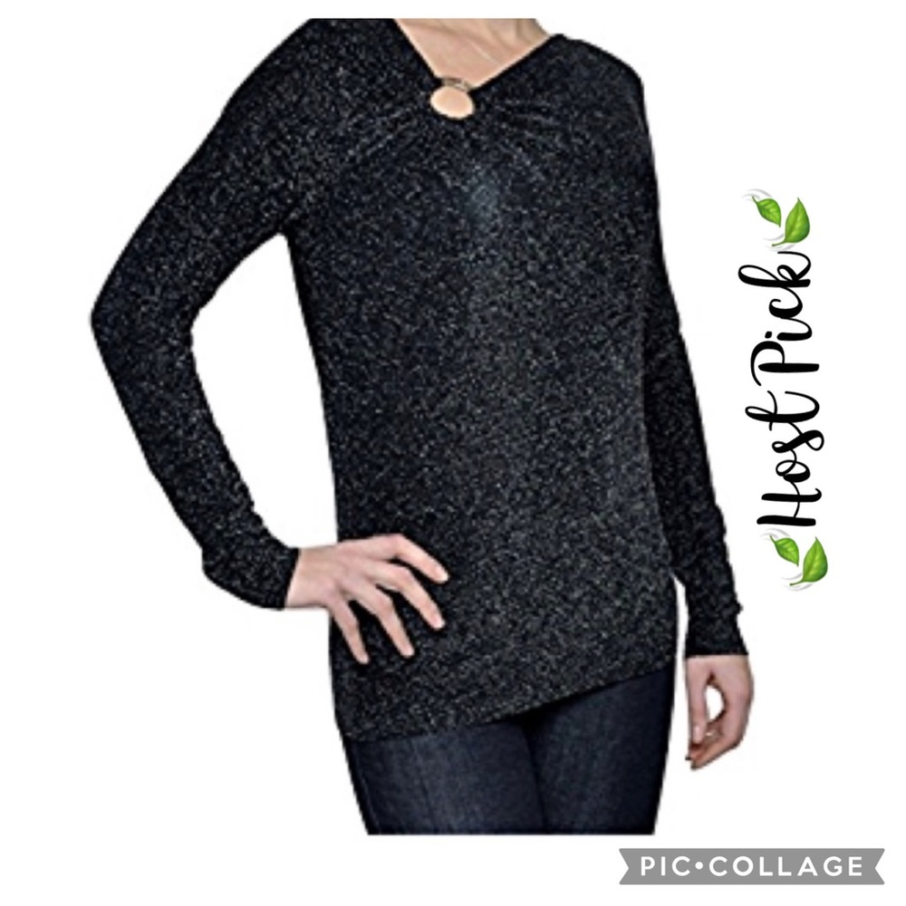 ✨Host Pick✨Michael Kors Metallic Top